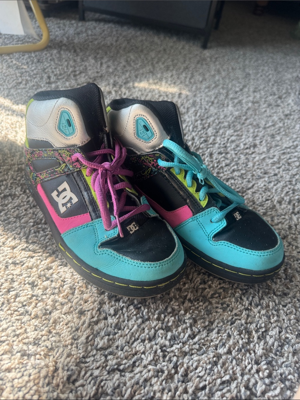 DC Kids High-Top Sneakers